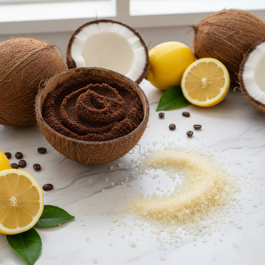 Bath Scrubs and Salt Soaks