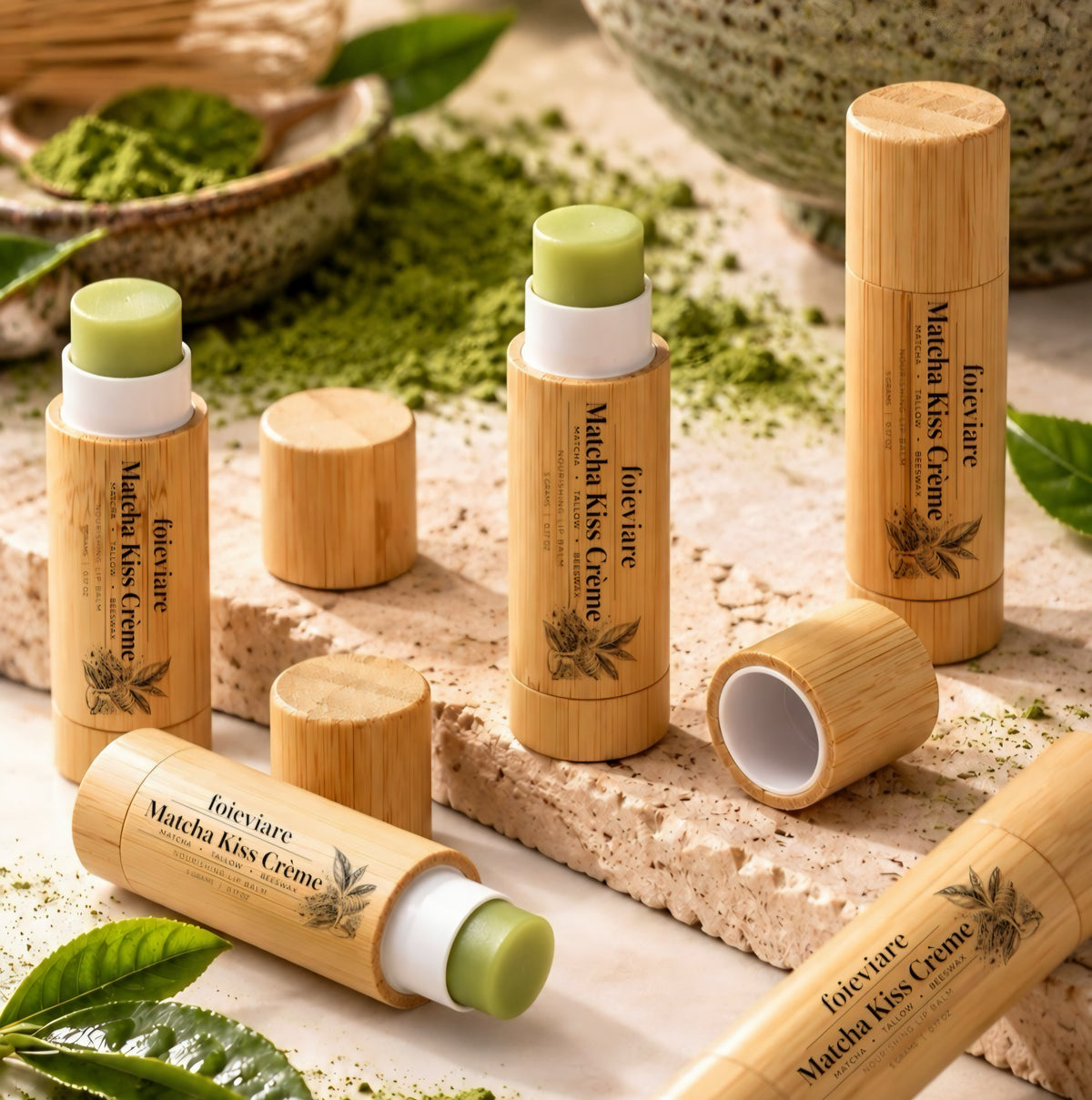 Matcha Kiss Crème Lip Balm