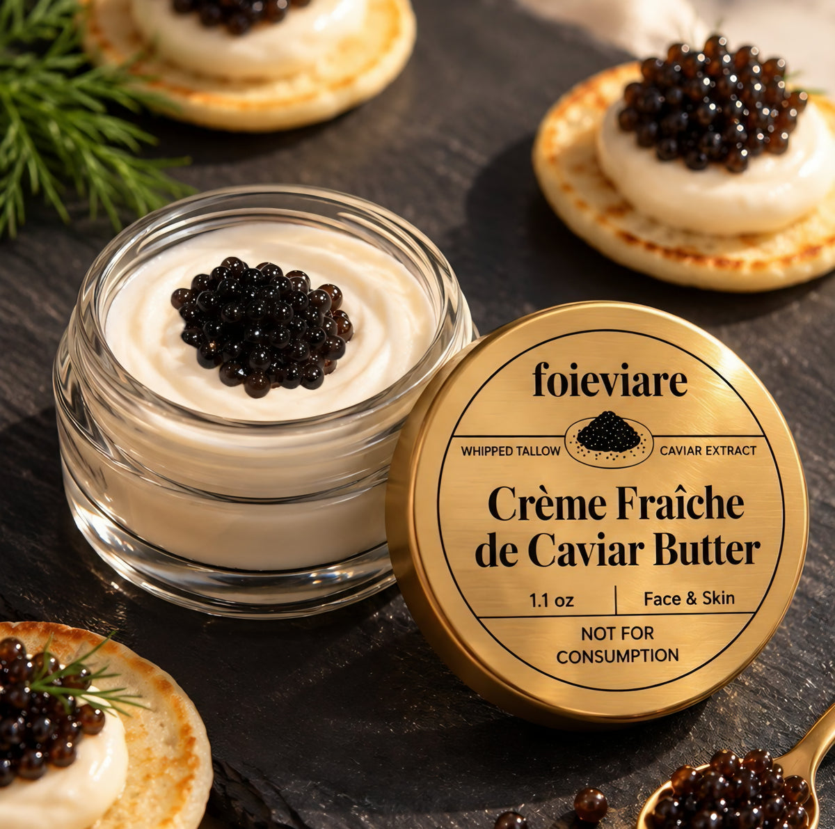 Crème Fraîche de Caviar Butter