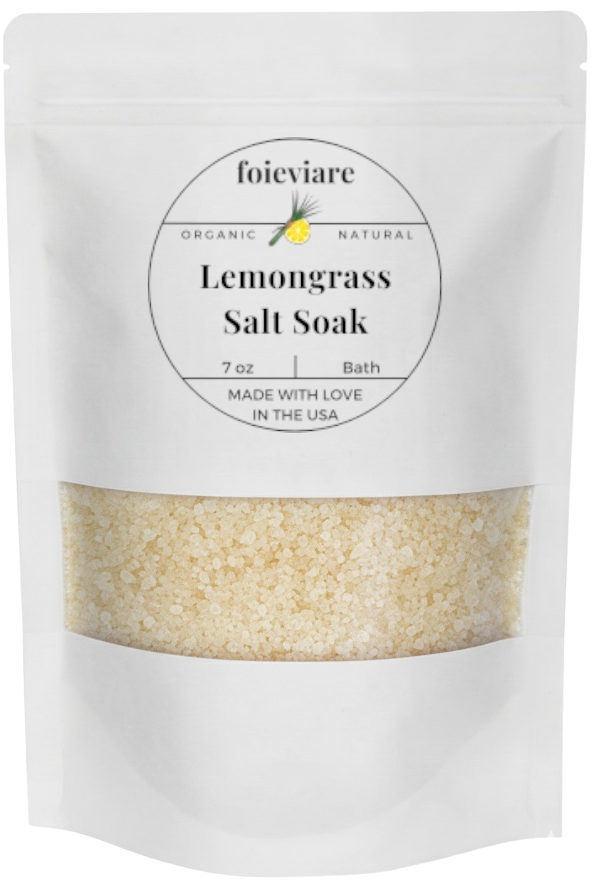 Lemongrass Salt Soak