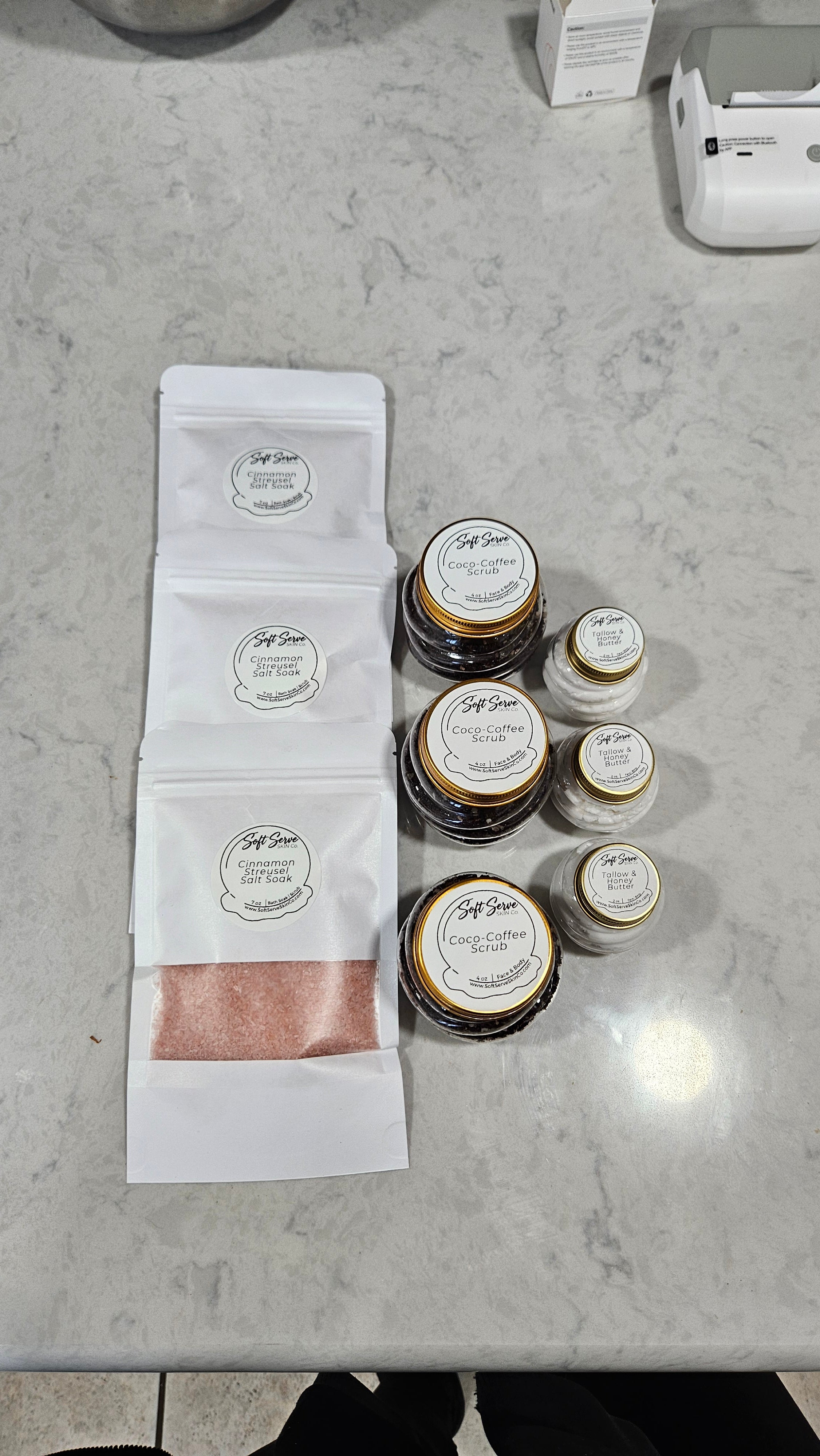 North Pole Spice Salt Soak