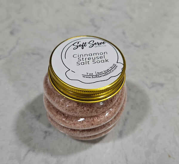 Cinnamon Streusel Salt Soak