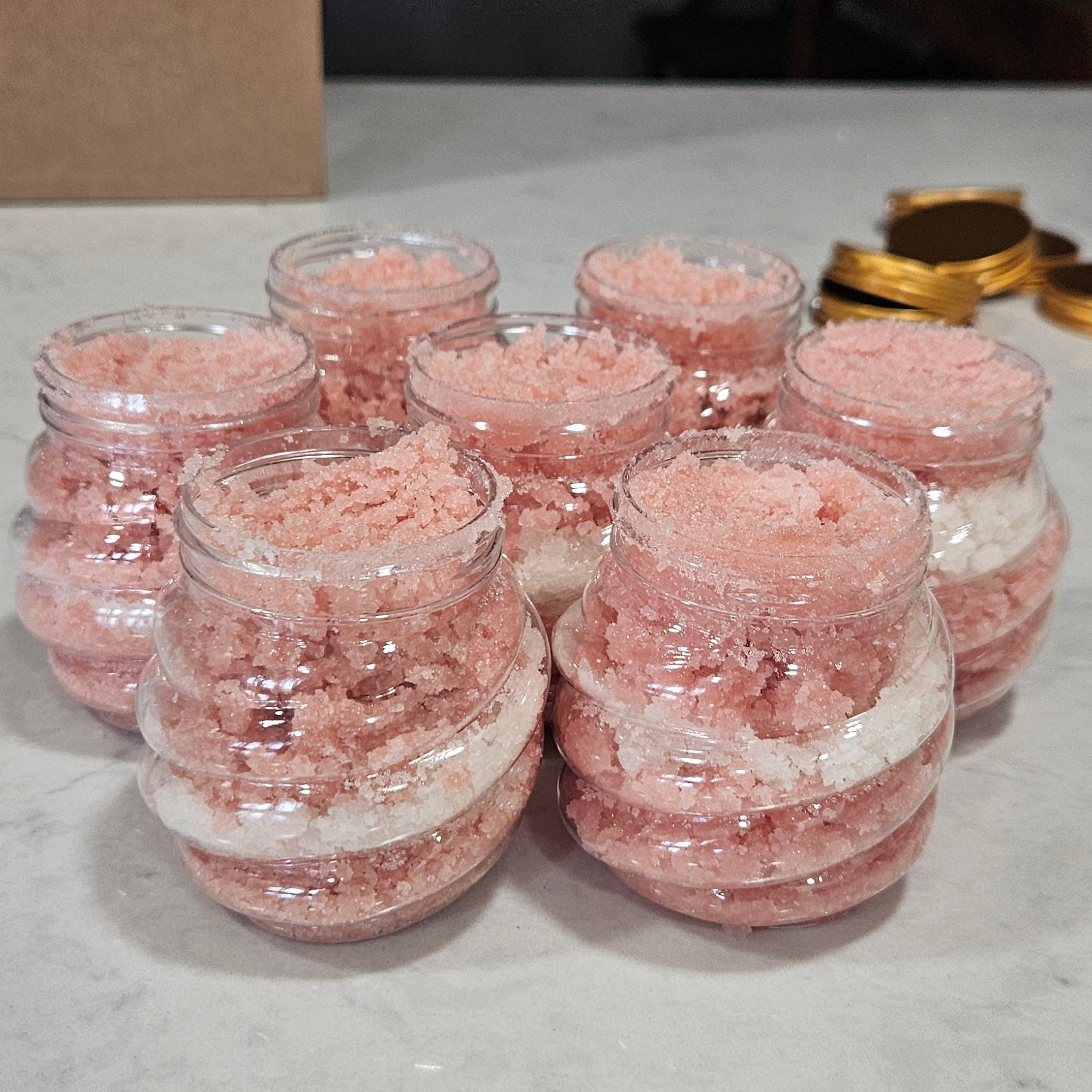 Candy Cane Swirl Scrub